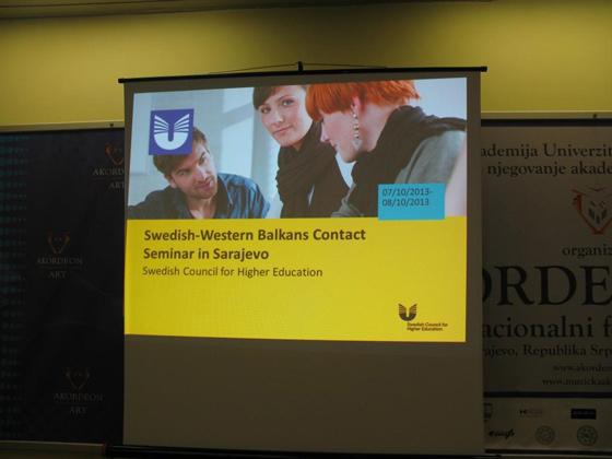 Swedish-Western Balkans Contact Seminar in Sarajevo