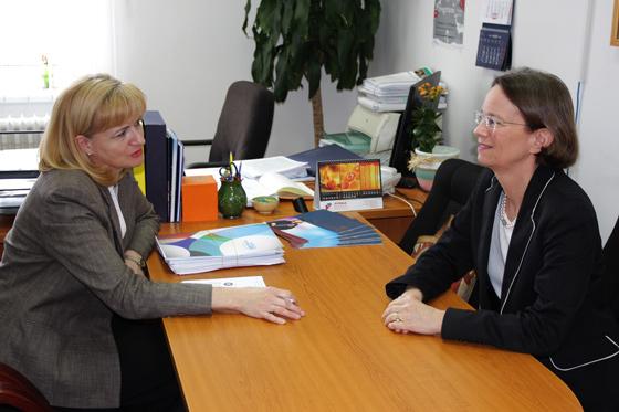 Prorektor za međunarodnu saradnju prof. dr Valerija Šaula i Ane-Mari Esper Larsen