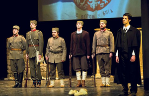 Представа "Солунци говоре" пред публиком у Москви