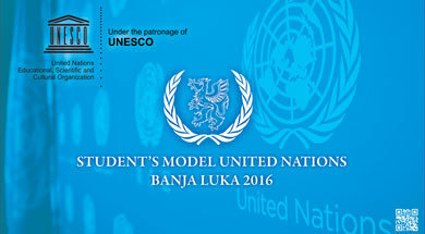 Prijave za učešće na „ Students’ Model United Nations Banja Luka 2016“