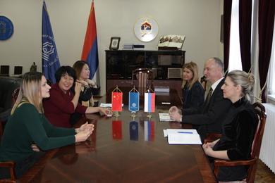 Одржан састанак са делегацијом из Тјенђина