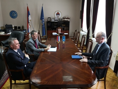Rektor se sastao sa ministrom Pašalićem