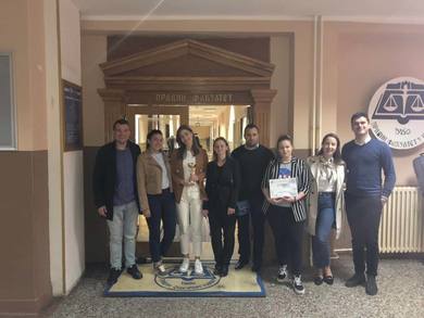 Studenti Pravnog fakulteta osvojili dvije nagrade u Nišu