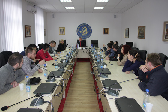 Working meeting of the University management and student organizations representatives