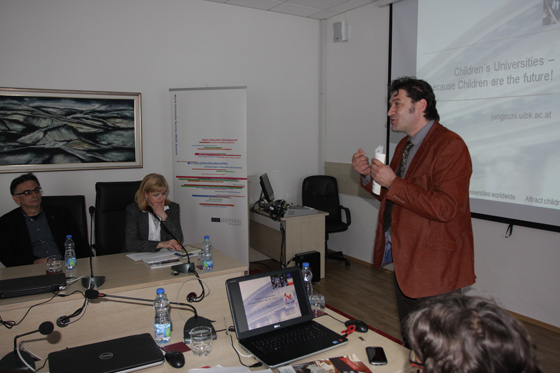 WUS AUSTRIA AND THE UNIVERSITY OF INNSBRUCK REPRESENTATIVES DELIVERED TRAINING AT THE UNIVERSITY OF BANJA LUKA