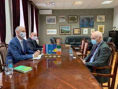 Meeting of the Rector and the Ambassador of Ireland