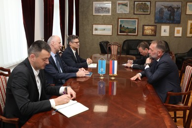 Rector Gajanin Talked with Consul Vujić