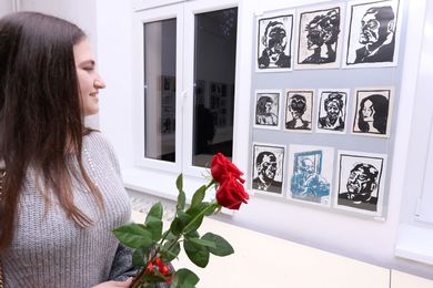 Отворена изложба радова студената Академије умјетности