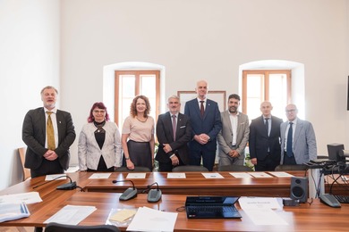 Ректор Гајанин на сједници Ректорског одбора Акрос алијансе