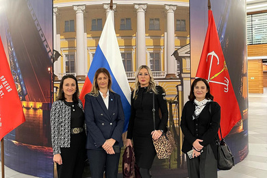 Делегација УНИБЛ на састанку Радне групе за развој сарадње са Санкт Петербургом