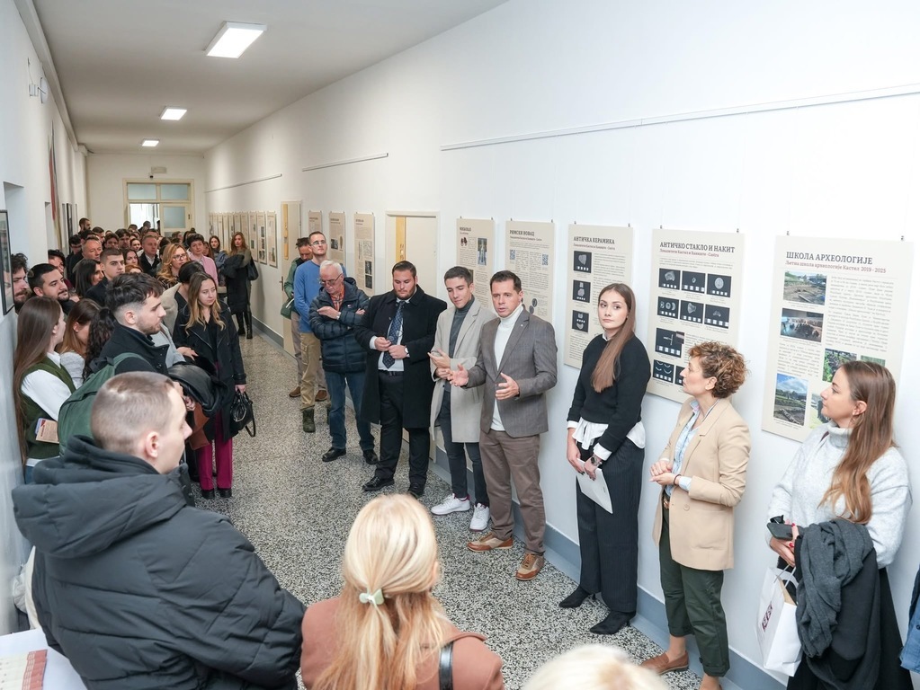 Отворена студентска изложба о римском насљеђу