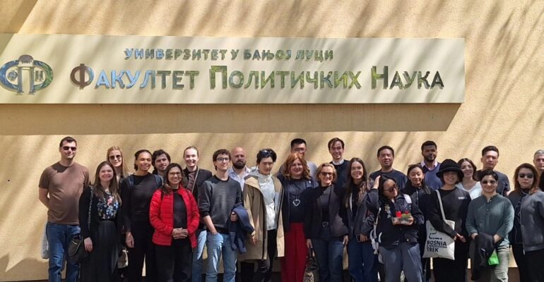 The Harvard and Stanford alumni visited the FPN UNIBL