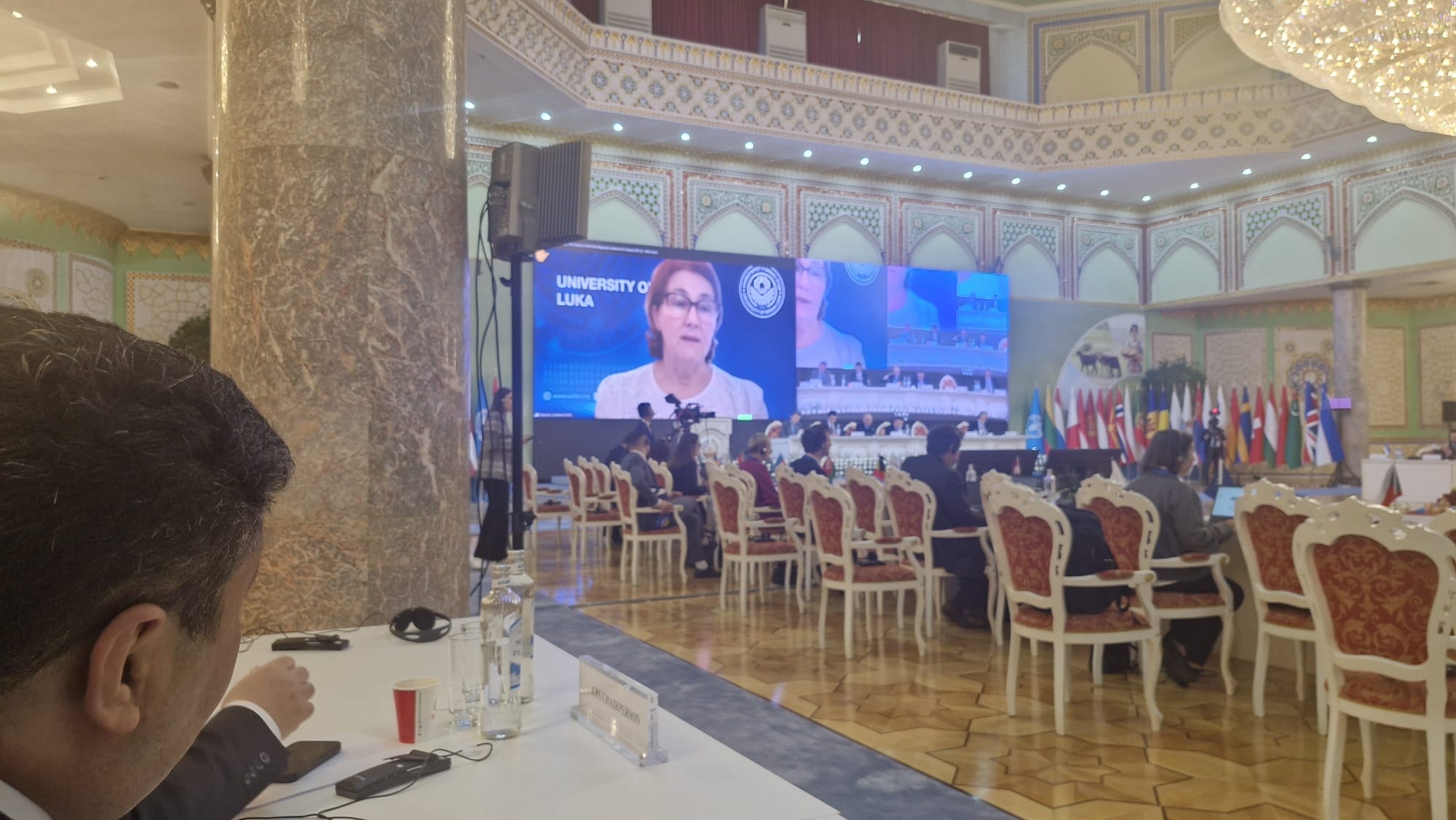 Prof. Đurić na konferenciji u Tadžikistanu