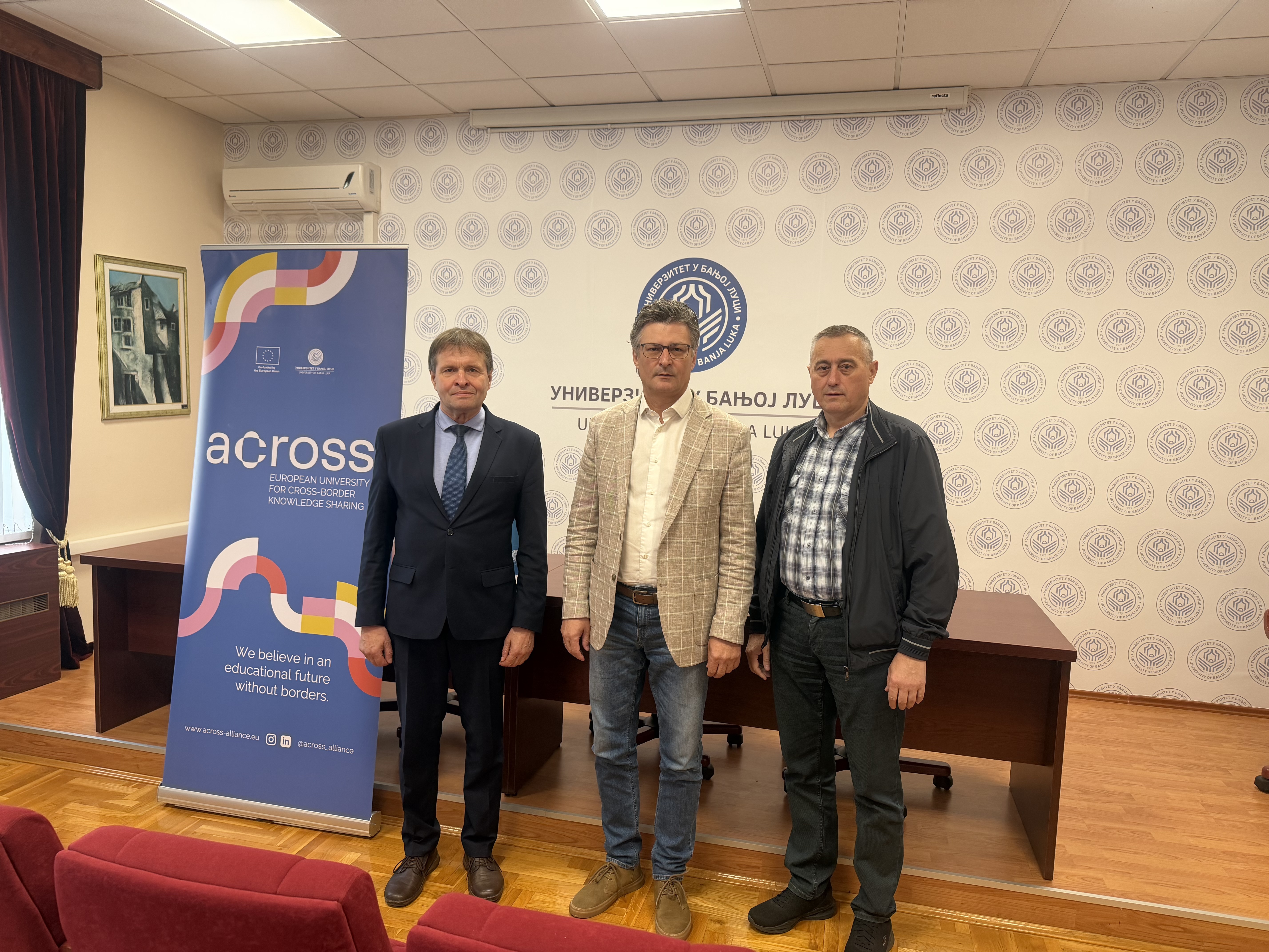 Professor from Poland at UNIBL
