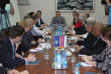 Delegation of the City of Dayton visiting University of Banja Luka