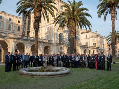 Vice-Rector Antunovic at the conference in Rome