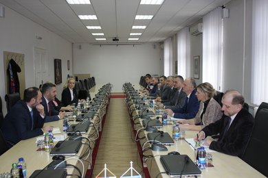 Руковоство Универзитета разговарало са министром Рајчевићем