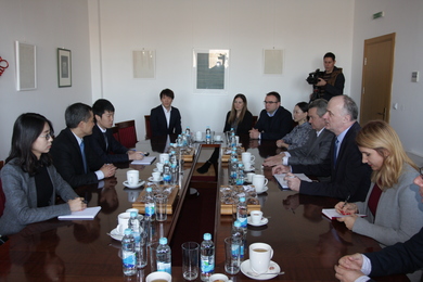 Newly appointed Ambassador of China to Bosnia and Herzegovina visits Confucius Institute: Discussion about activities in 2019