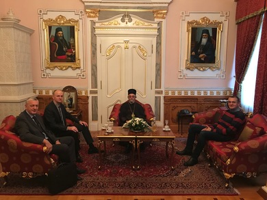 Руководство Универзитета у посјети епископу бањалучком Јефрему