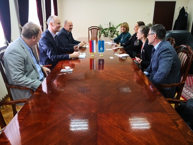 Meeting of the Rector and the Public Affairs Officer at the Embassy of the United States of America